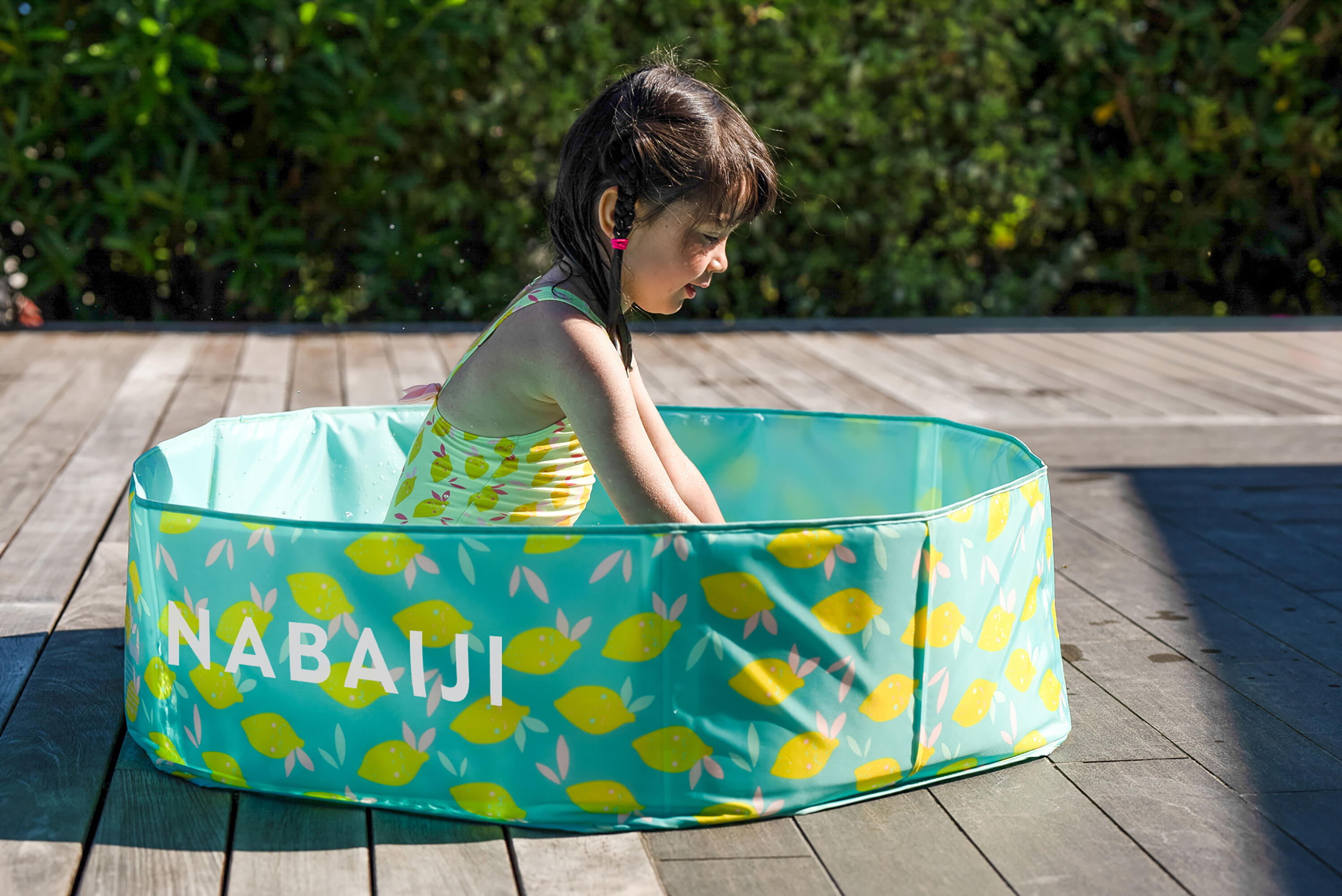 Kids' Foldable Pool - Tidipool Blue - NABAIJI