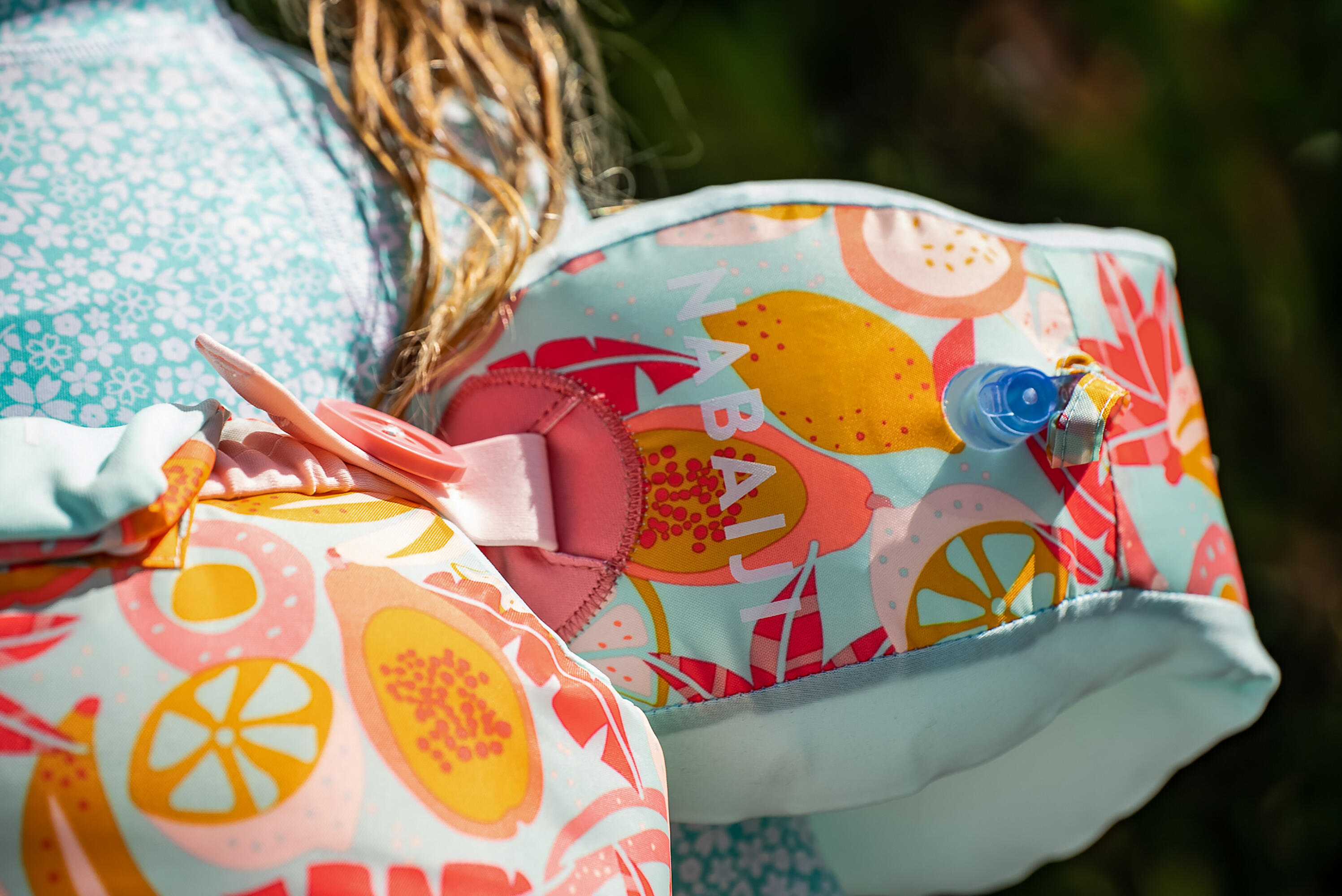 Ceinture de natation avec brassards enfant - vert - NABAIJI