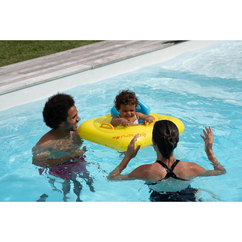 Boia Insuflável de Piscina com Assento para Bebé de 7-11 kg