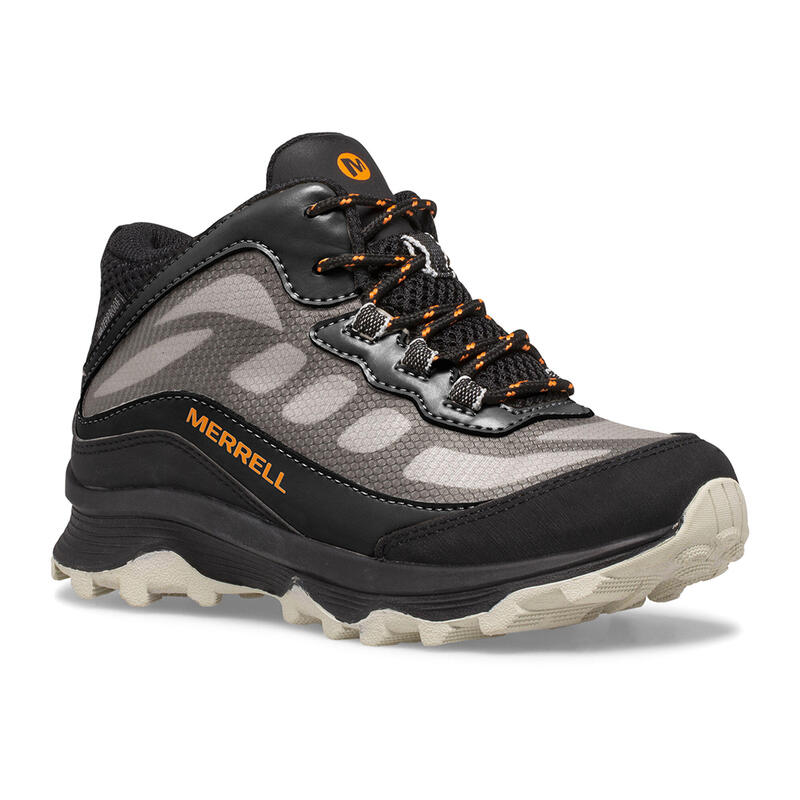 CHAUSSURES IMPERMÉABLES DE RANDONNÉE ENFANT - MERRELL MOAB SPEED MID NOIR