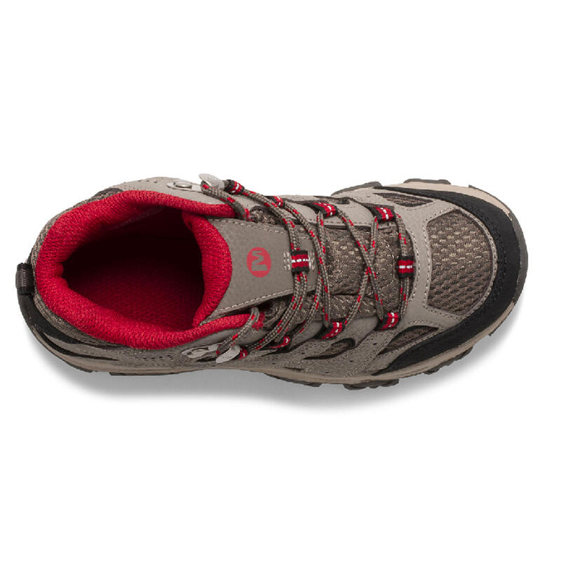 Zapatillas de montaña y trekking impermeables Niños 29 a 38 Merrell MOAB