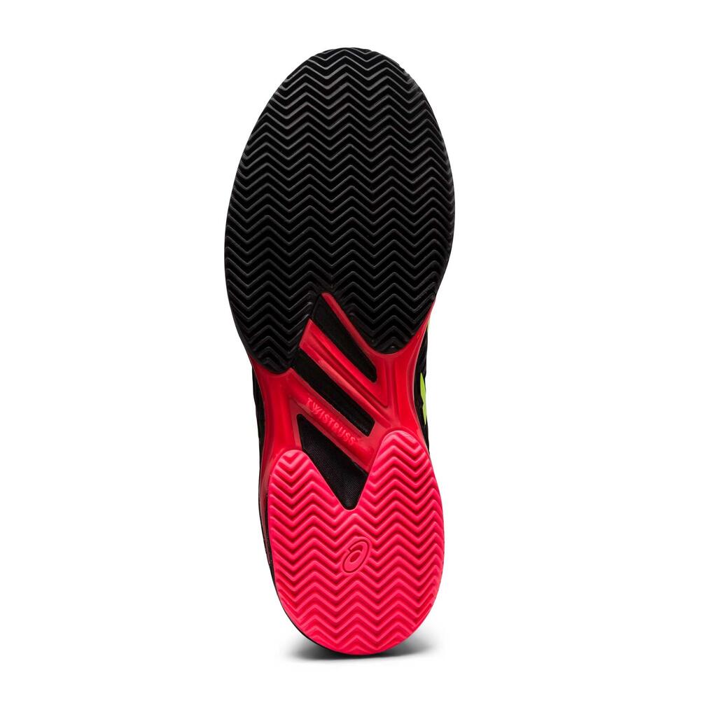 Pánska tenisová obuv na antuku Gel Solution Speed 2 FF čierna
