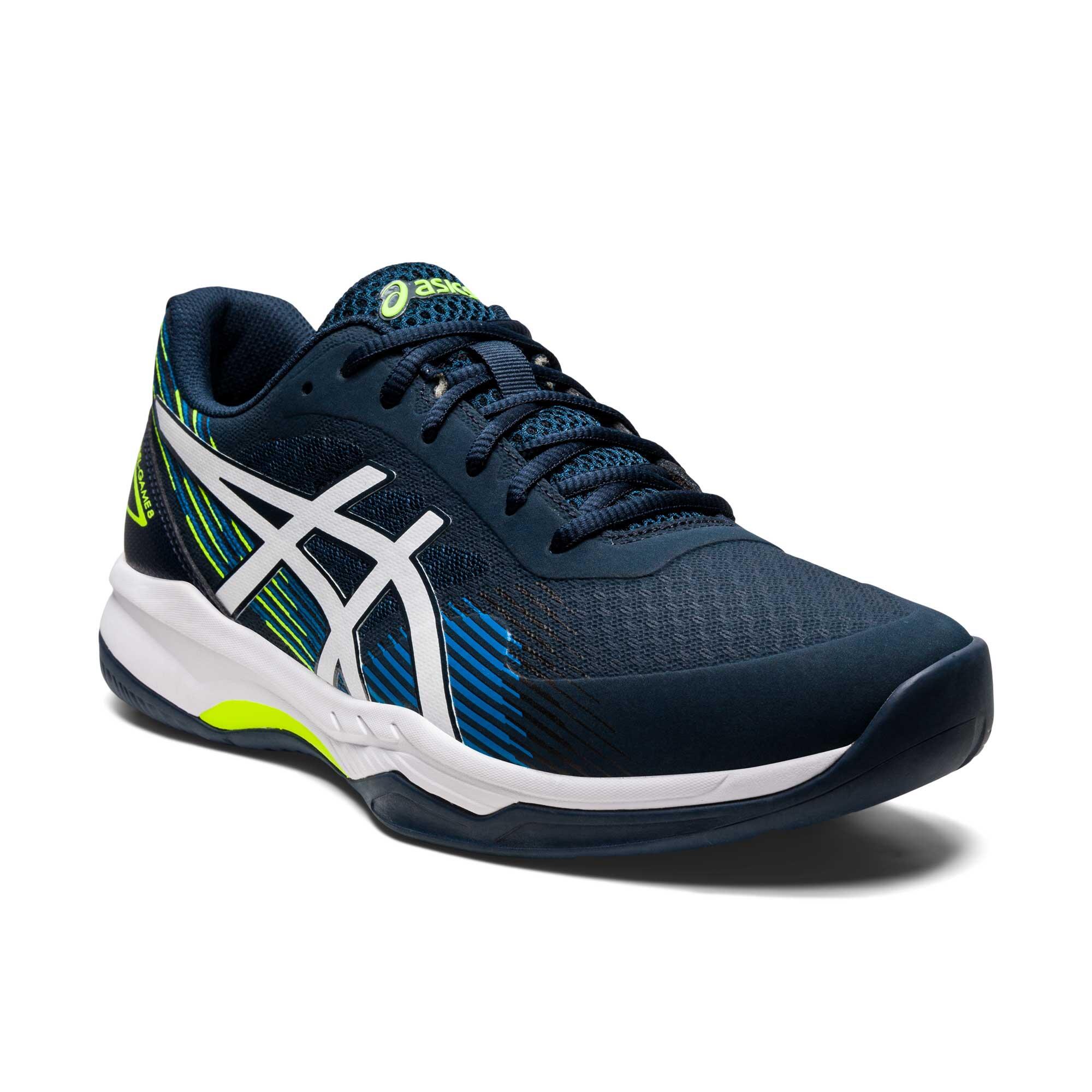 Men's Multicourt Tennis Shoes GelGame 8 Blue ASICS Decathlon