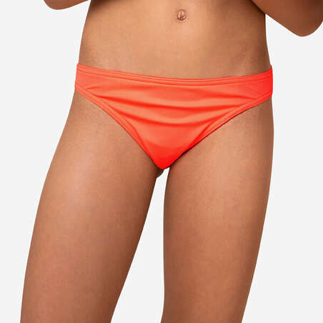 maillot de bain 2 pièces fille TAMARA 100 corail