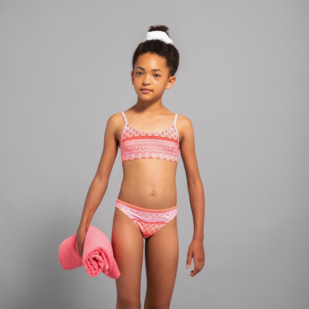 Bra Surfing Swimsuit Swimming Bikini Top 100 Kids Girls Olaian eBay