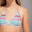 Bikinitop voor meisjes Tea 100 triangel Lagune blauw