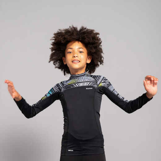 
      Boy's Long-sleeved Sun Top black
  