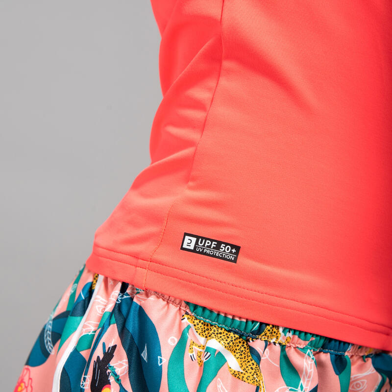 top solaire anti UV junior corail