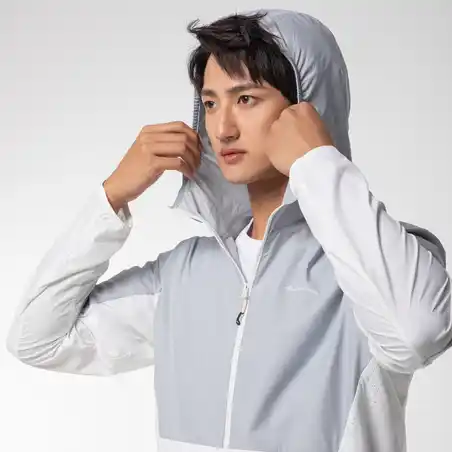 Men’s Hiking UV protection jacket  - HELIUM 500