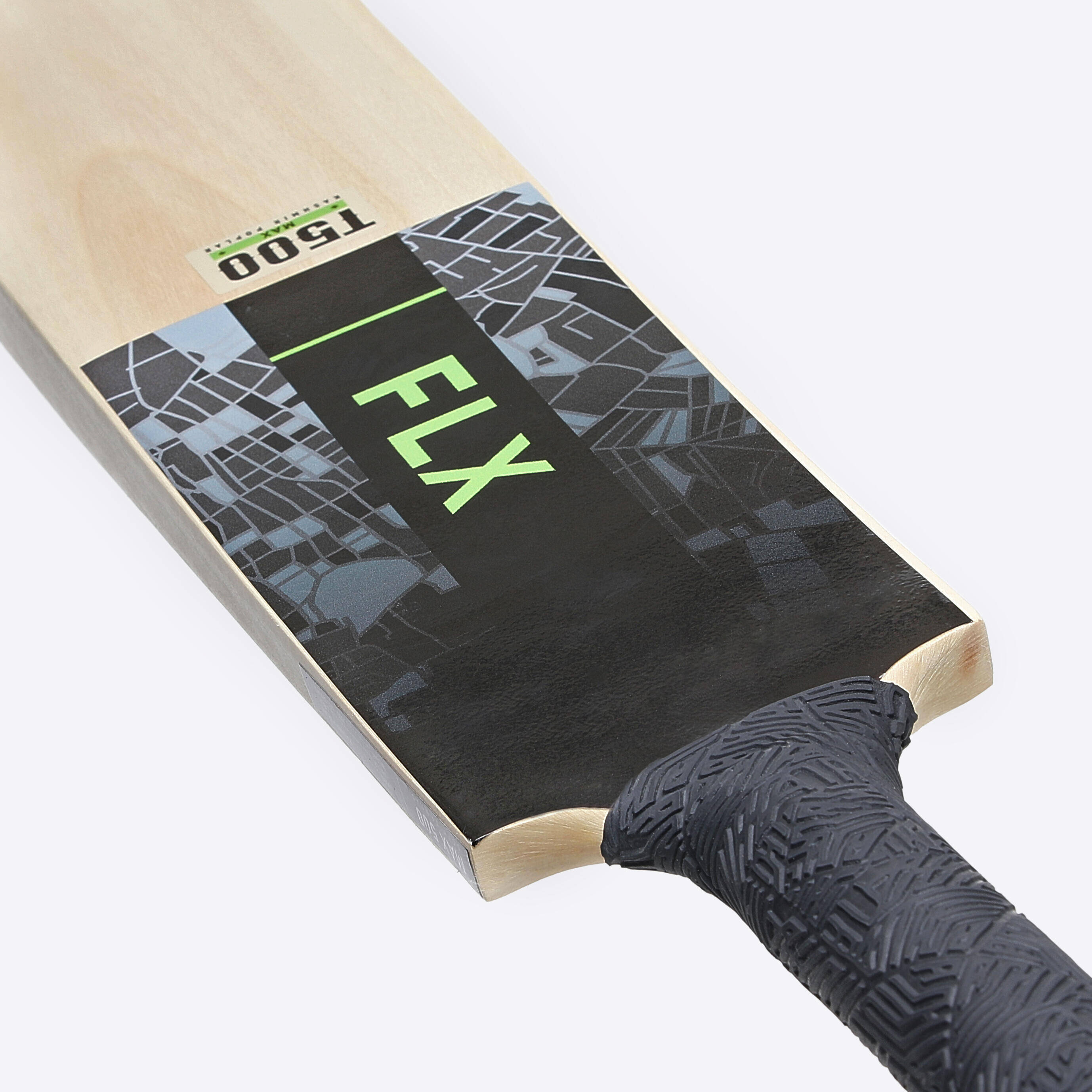 Adult Cricket Tennis Ball Cricket Bat T500 Max -Black -  5