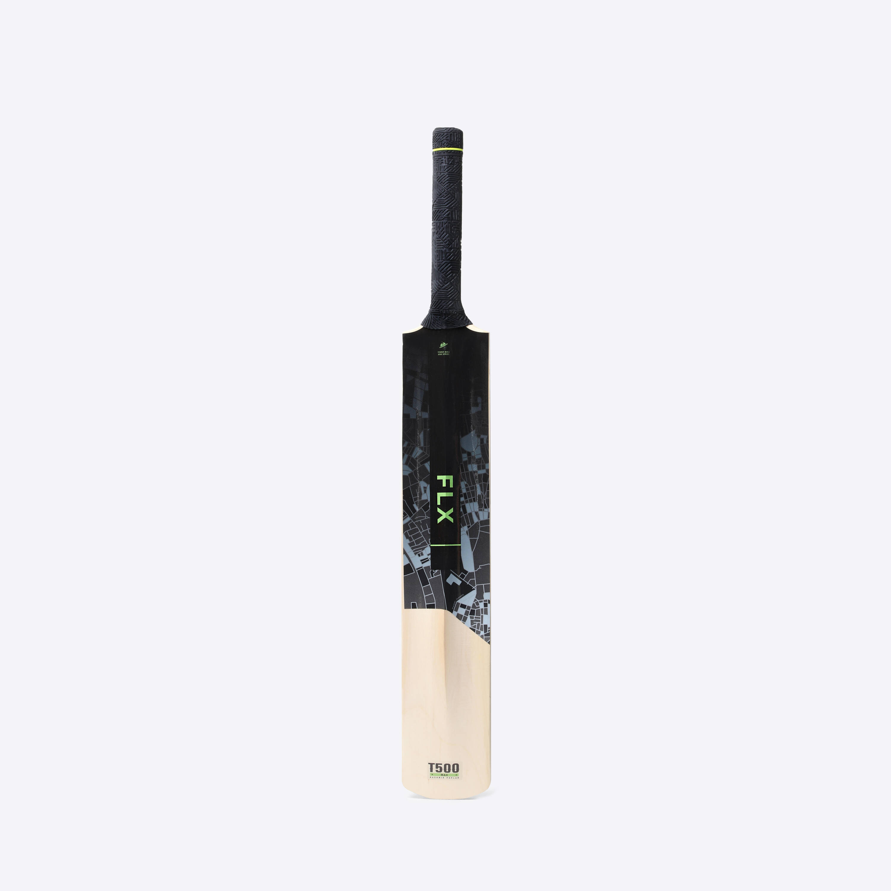 Adult Cricket Tennis Ball Cricket Bat T500 Max -Black -  2