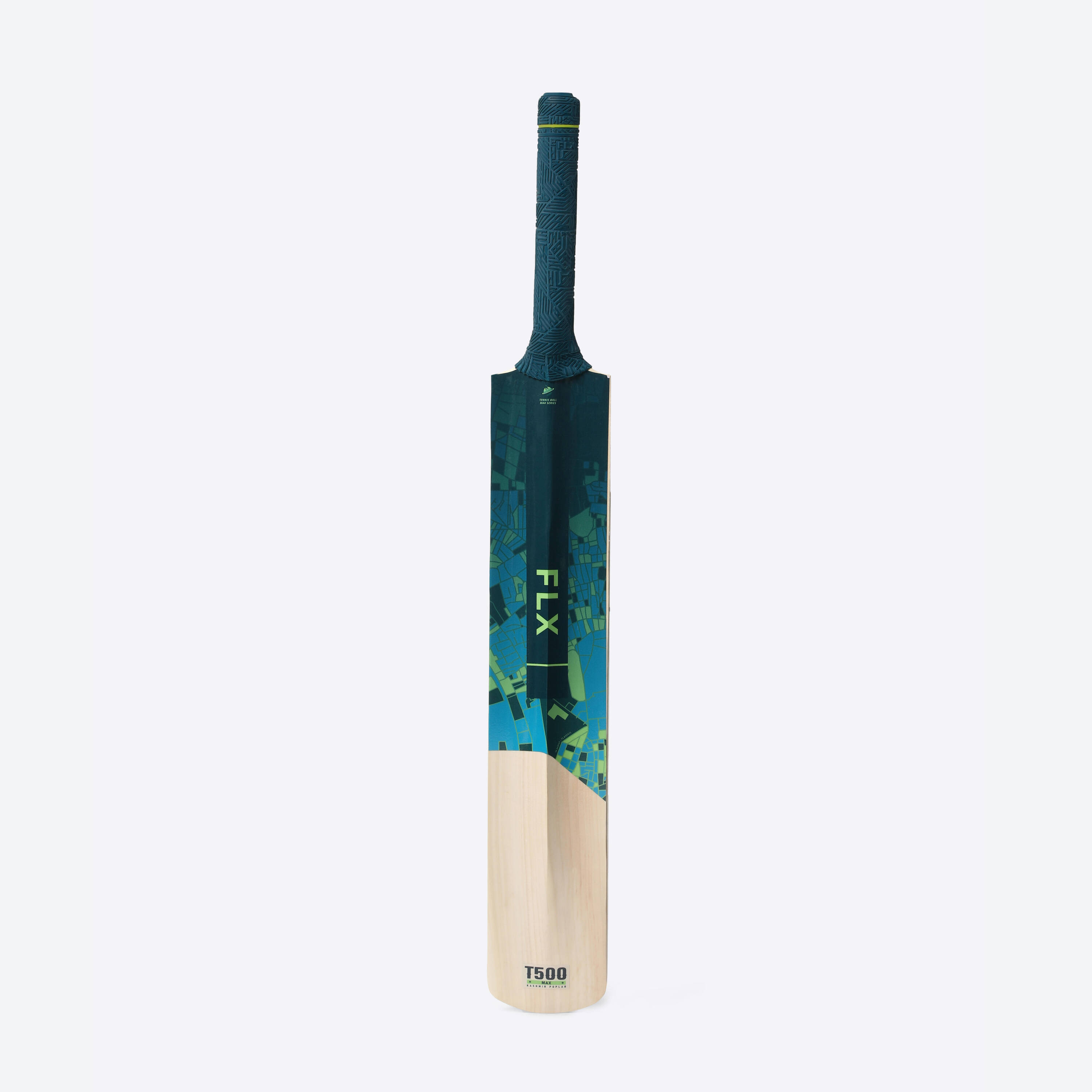 Cricket Bat for Soft & Medium Tennis Ball - T500 Max Dark Blue -  3