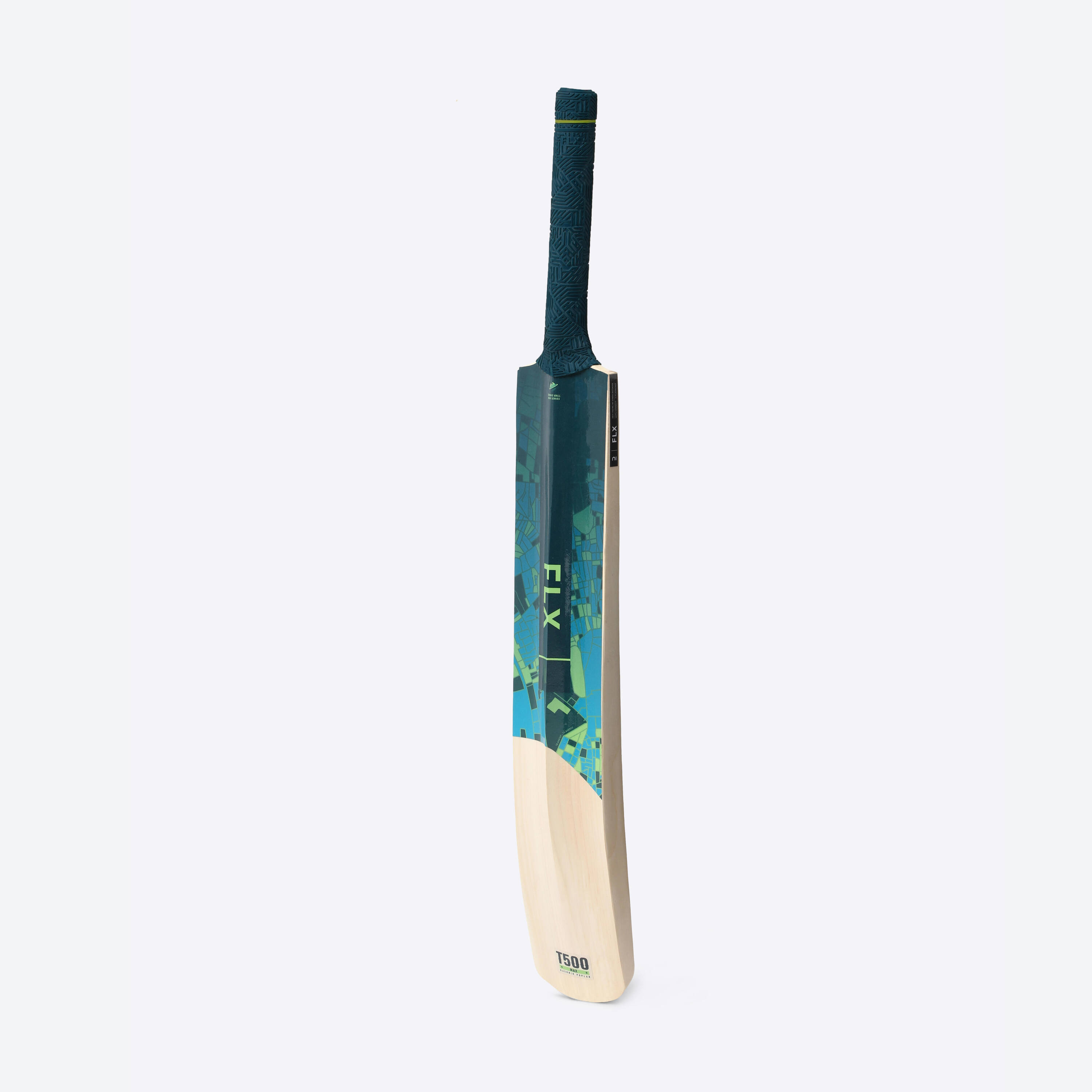 Cricket Bat for Soft & Medium Tennis Ball - T500 Max Dark Blue -  4