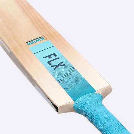 ADULT KASHMIR WILLOW CRICKET BAT KW 100 DRB TURQUOISE