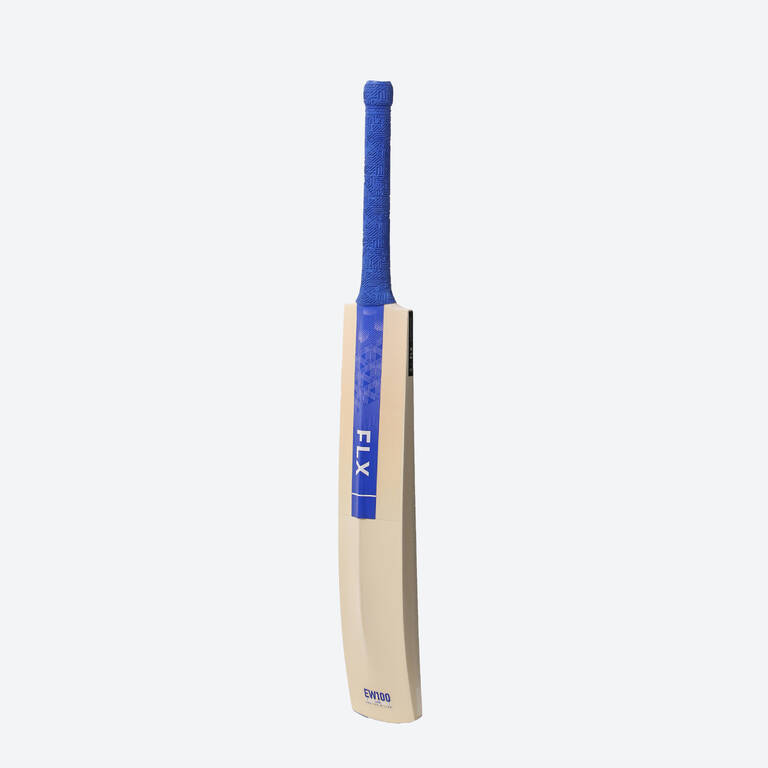 ADULT EASY PICK UP ENGLISH WILLOW CRICKET BAT EW 100 LITE BLUE