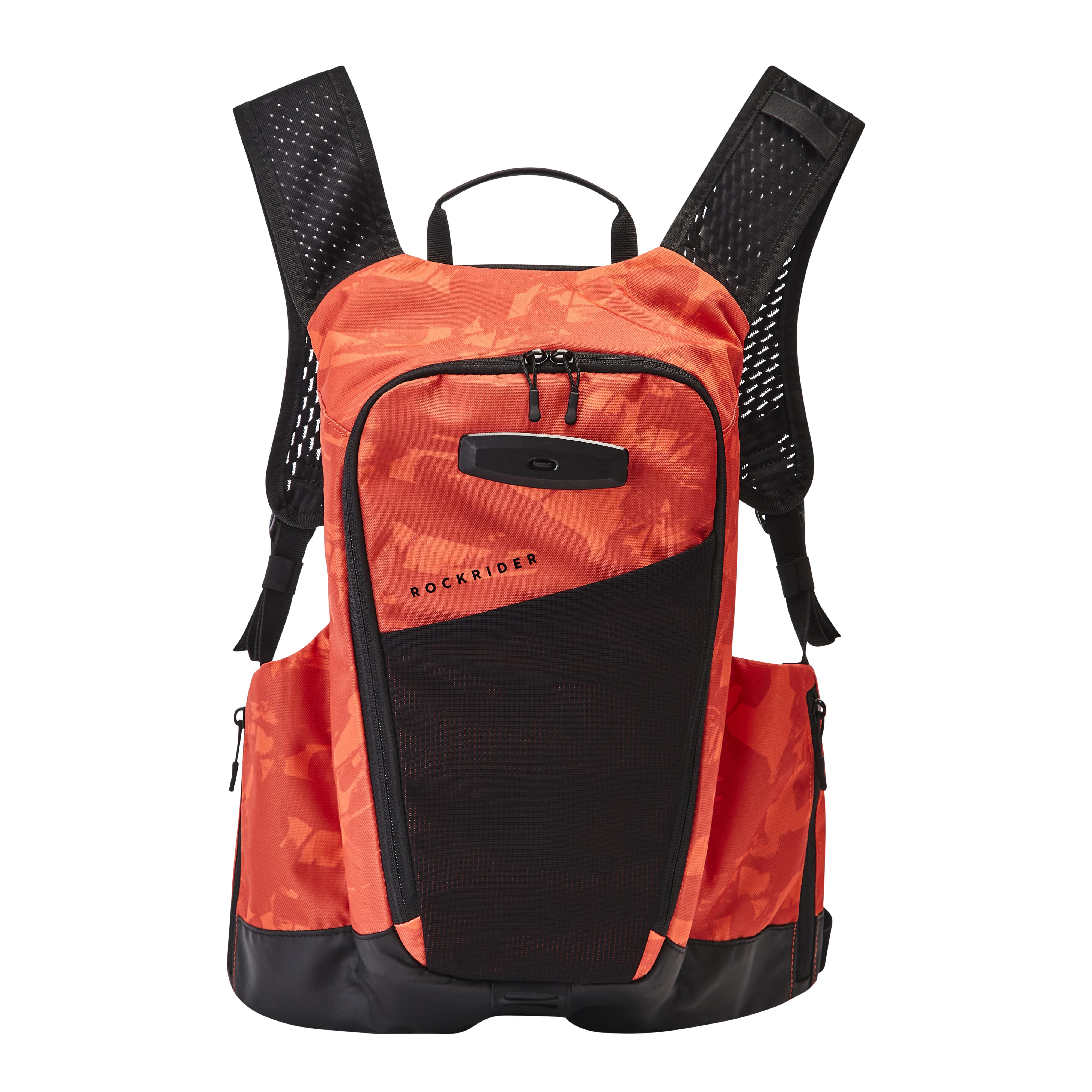 SAC DOS HYDRATATION VTT EXPLORE 7L 2L eau ROUGE Decathlon Cote