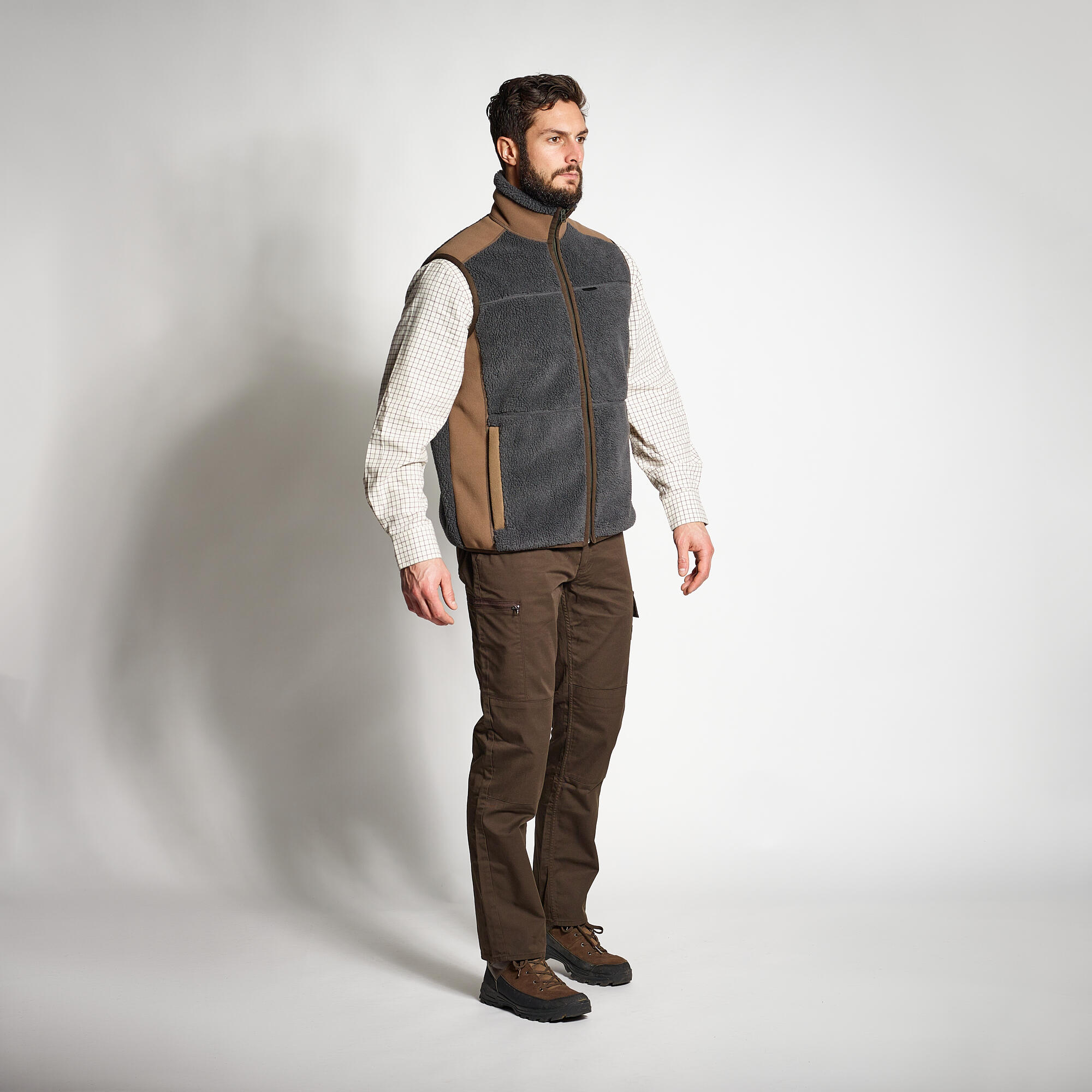 Gilet polaire sans outlet manche homme decathlon