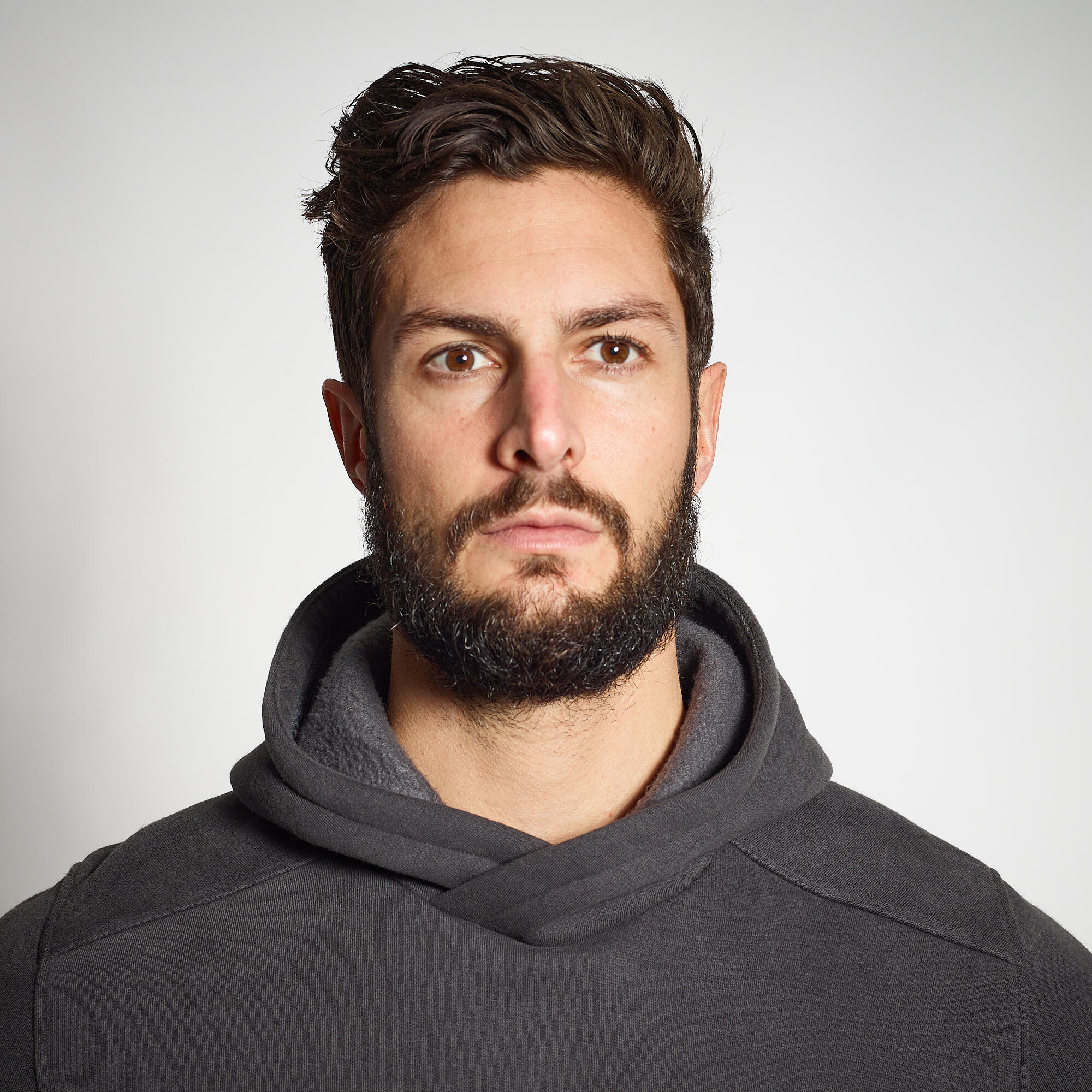 Hooded Sweatshirt - 500 
Beige - SOLOGNAC