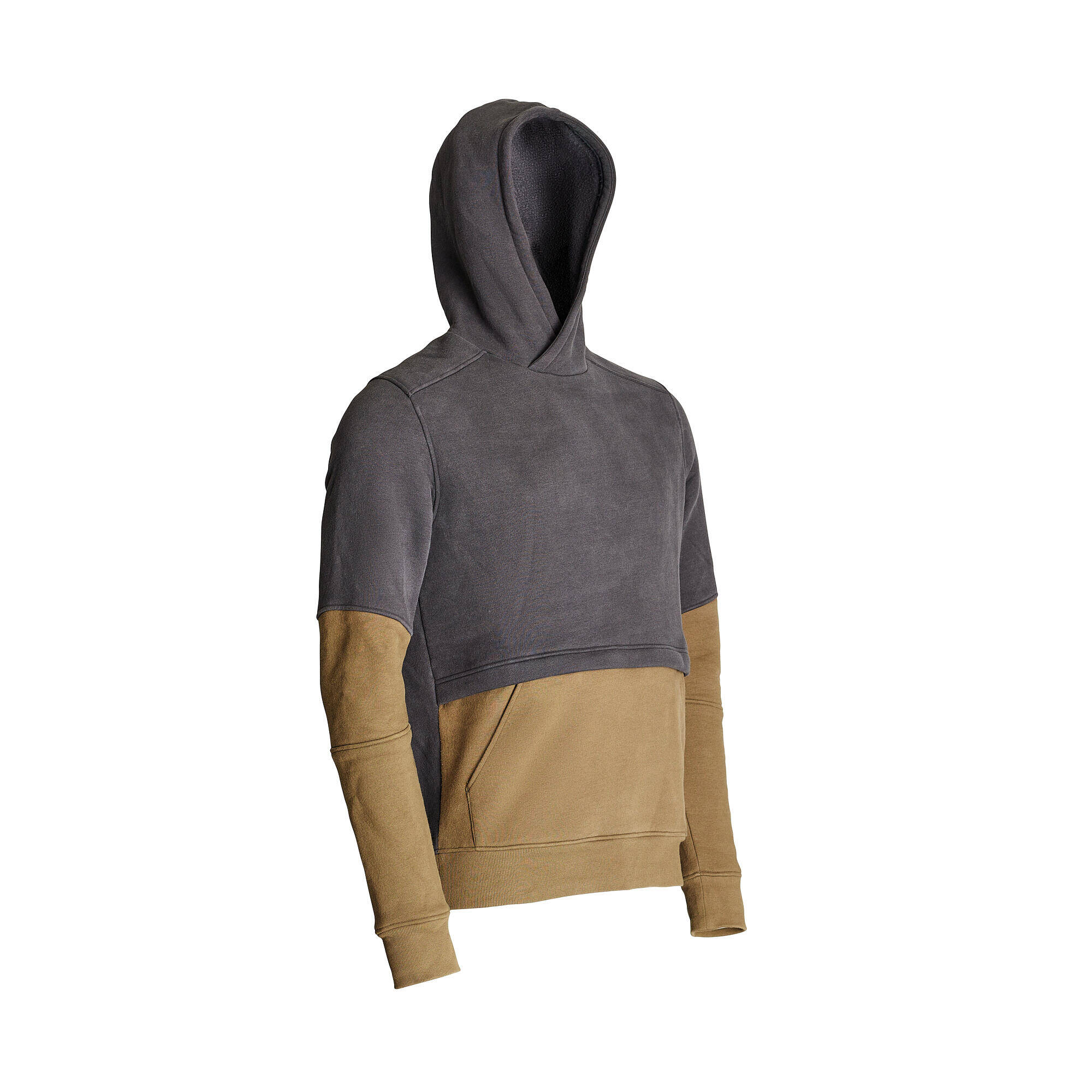 Outdoor Hoodie Sweatshirt - Beige -  2