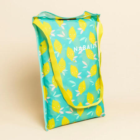 Plavo-žuti dečji bazen za plivanje s vodootpornom torbom za nošenje TIDIPOOL (88,5 cm)