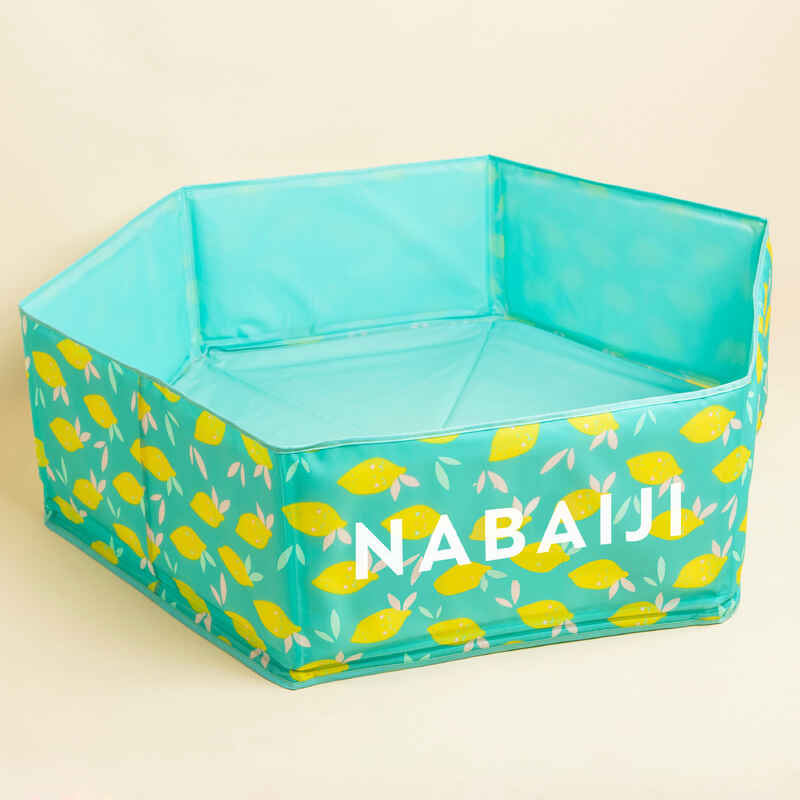 Kid’s Paddling Pool TIDIPOOL 88.5 cm with Waterproof Carry Bag “Lemons”