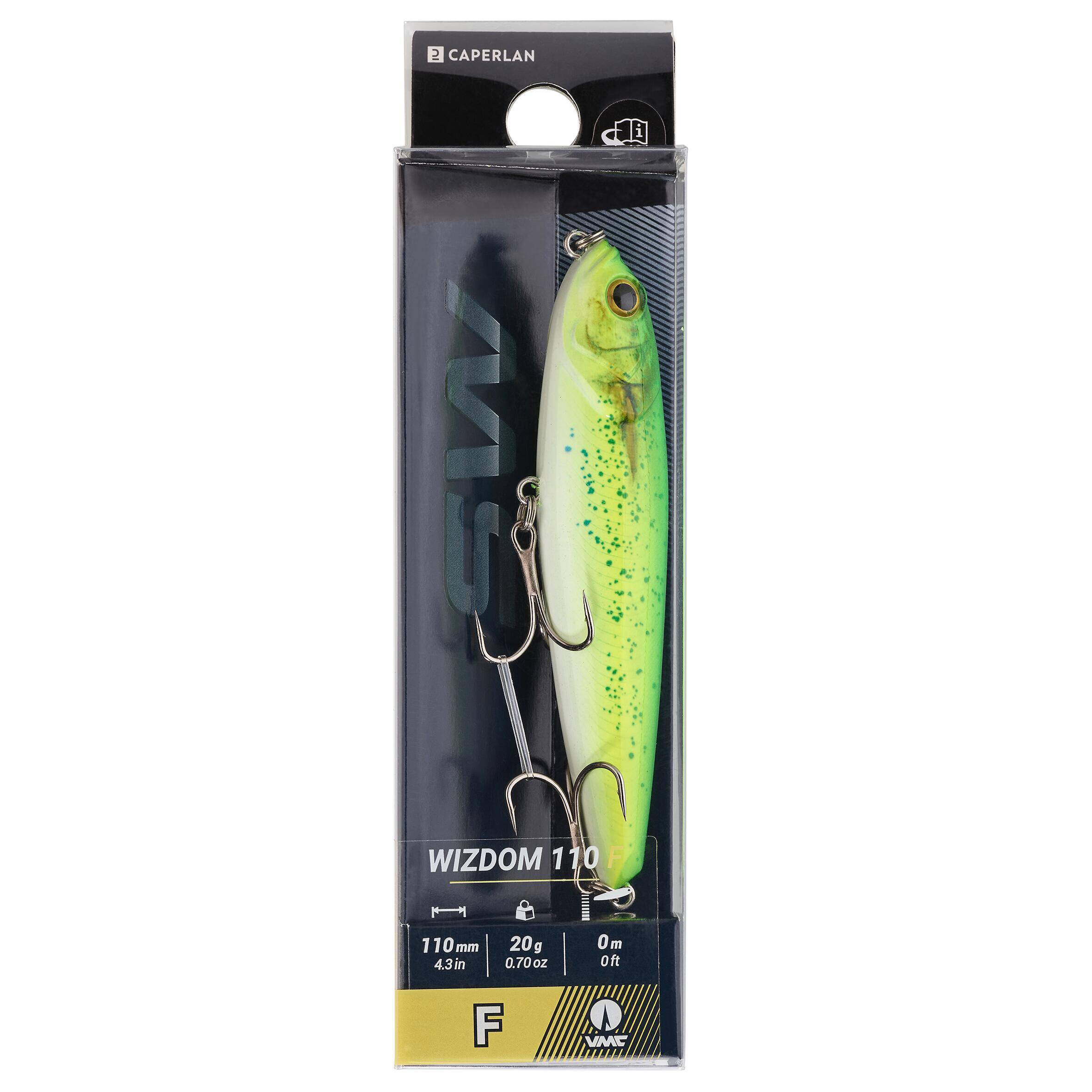 Plug bait at Sea Hard Lure WIZDOM 110F mahimahi -  4