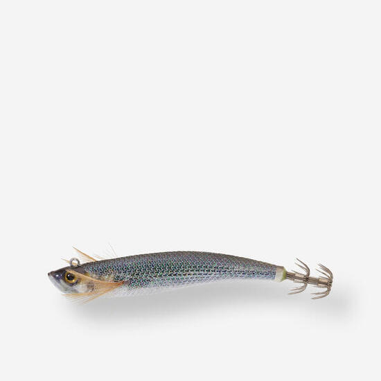 Turlutte ultra coulante TYP RUN EBIFISH 3.0/120 naturel mullet pêche calamar