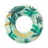 Swimming Ring Inflatable 65 CM for 6 To 9 Years Transparent Palm Tree Print