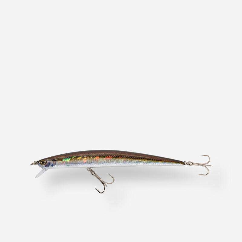 Lure Fishing at Sea Hard Lure SAXTON 140F Sand Eel Decathlon