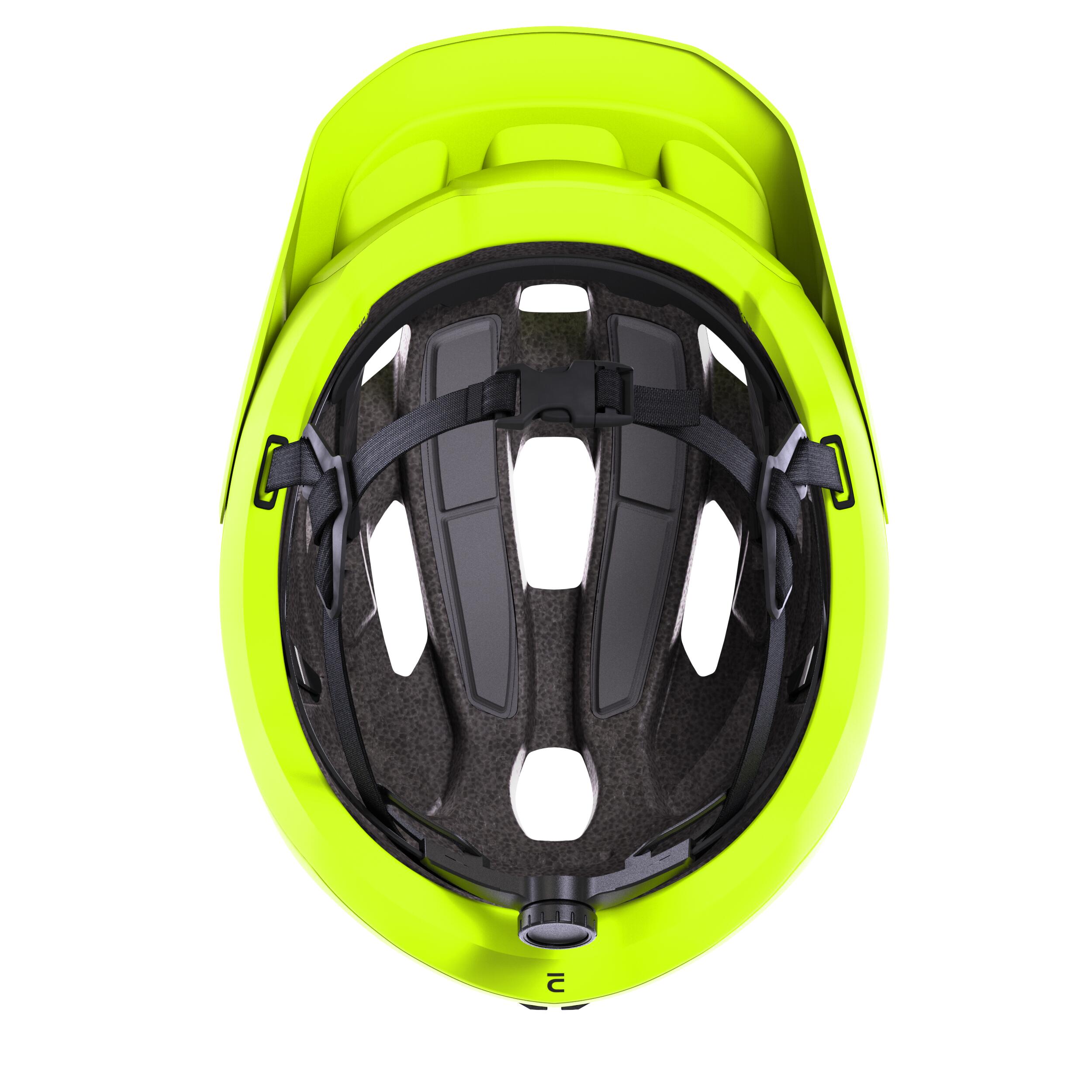 Mountain Biking Helmet EXPL 500 - Neon Yellow 15/18