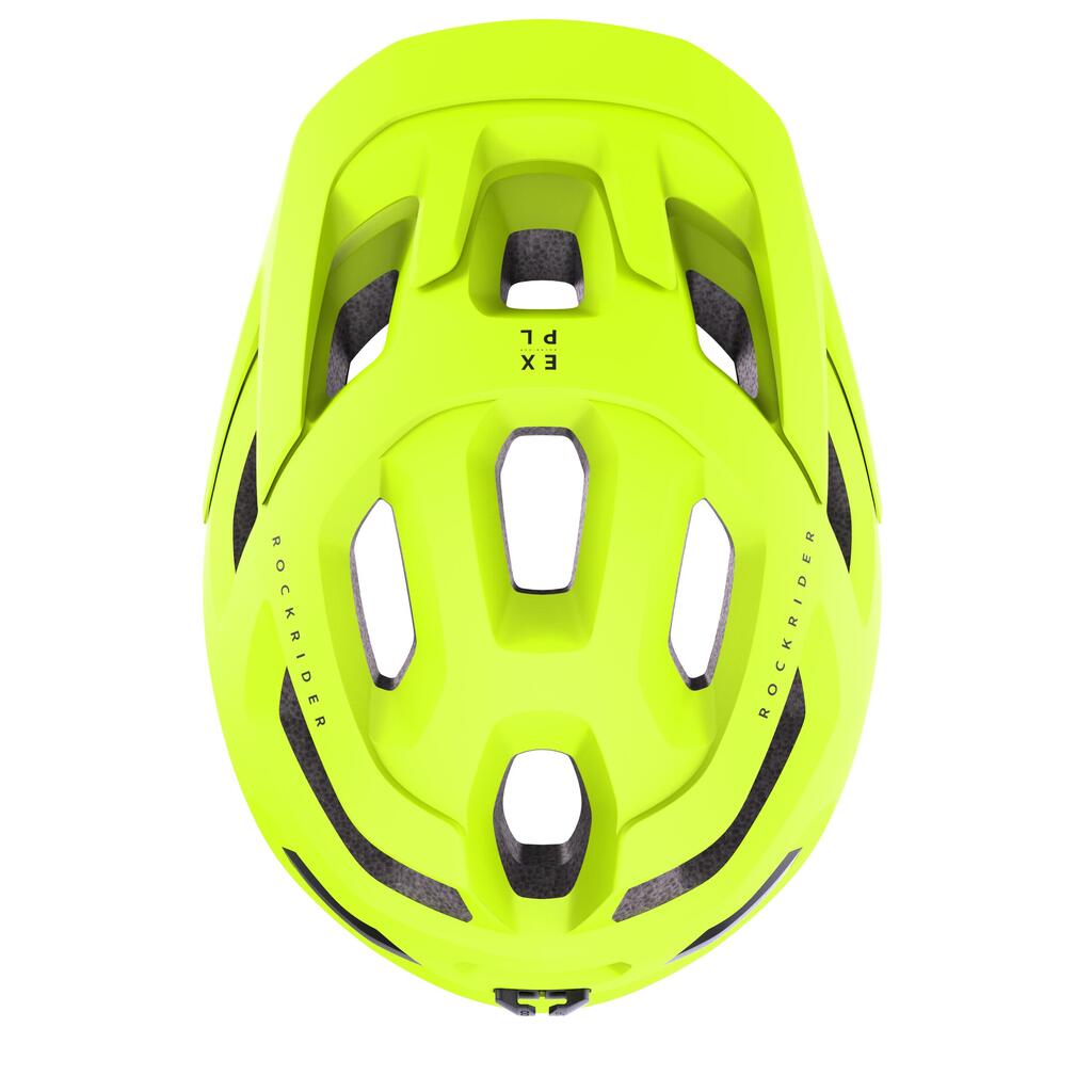 Adult Mountain Bike Helmet Expl 500 - Green