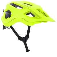 Casco bicicleta MTB adulto Rockrider ST 500  amarillo fluo