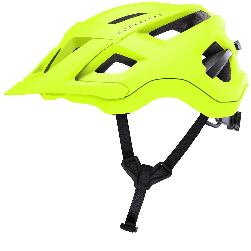 Erwachsene MTB Fahrradhelm - Expl 500 grün 