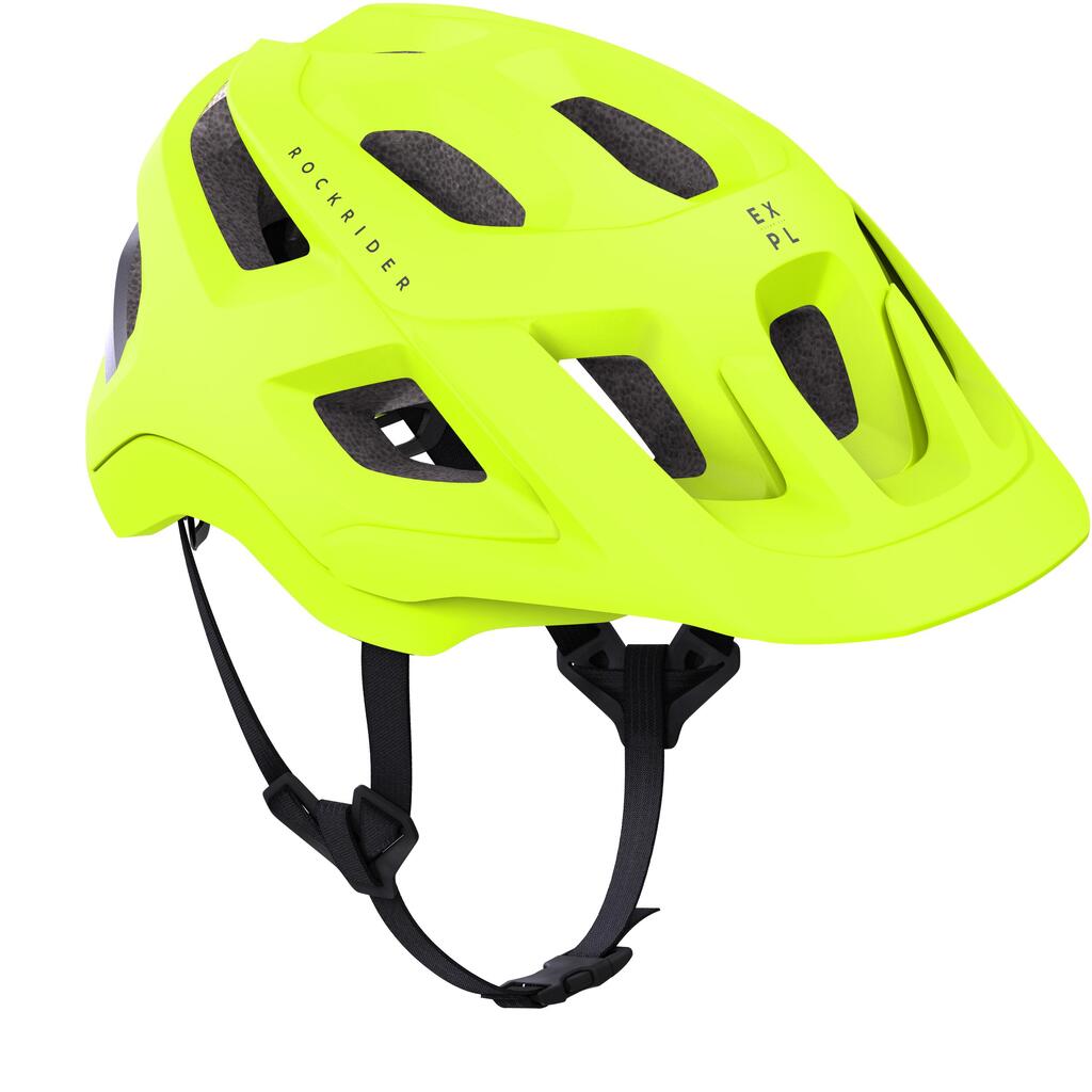 Erwachsene MTB Fahrradhelm - Expl 500 grün 