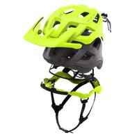 Casco bicicleta MTB adulto Rockrider ST 500  amarillo fluo