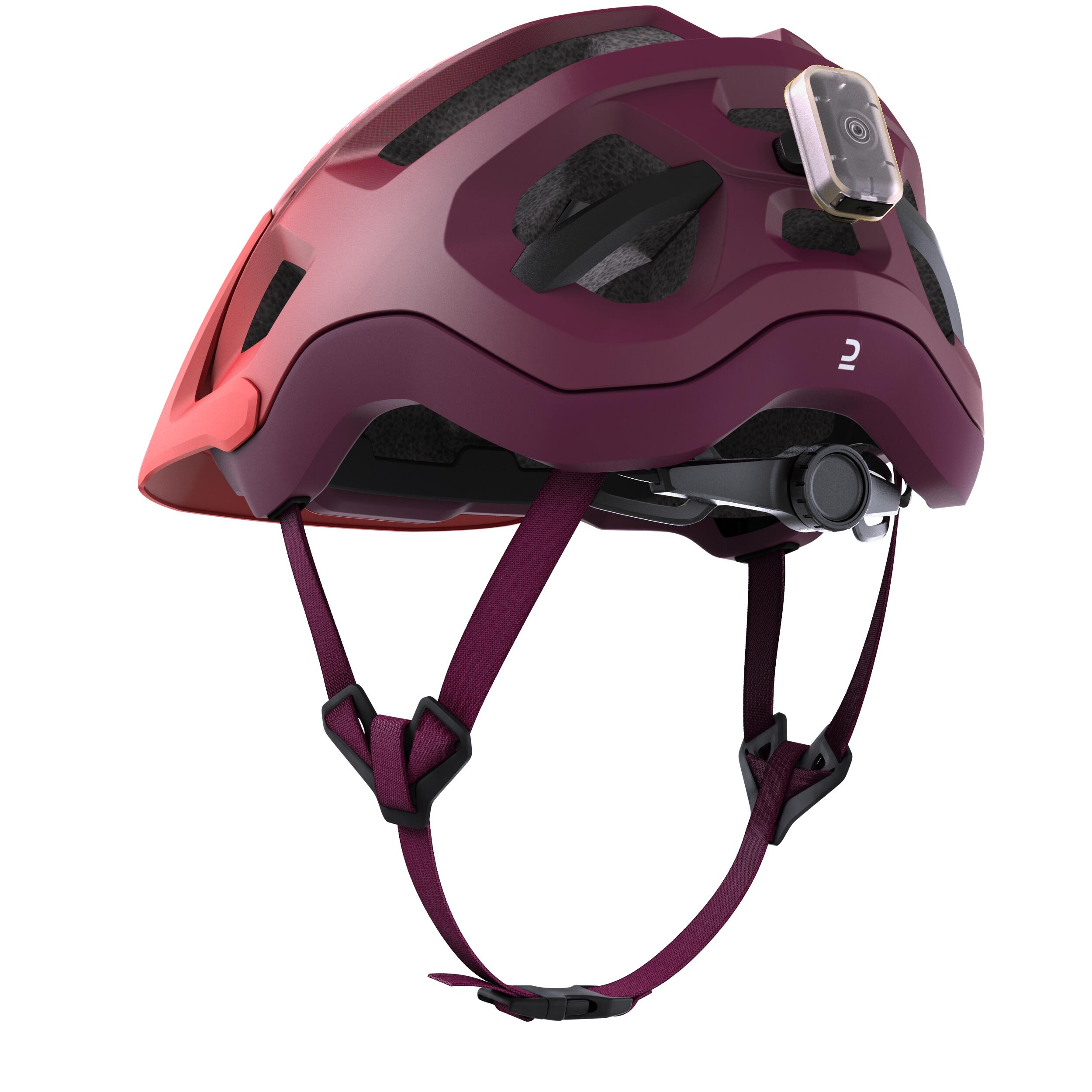 Mountain Biking Helmet EXPL 500 - Pink Ombre 14/18
