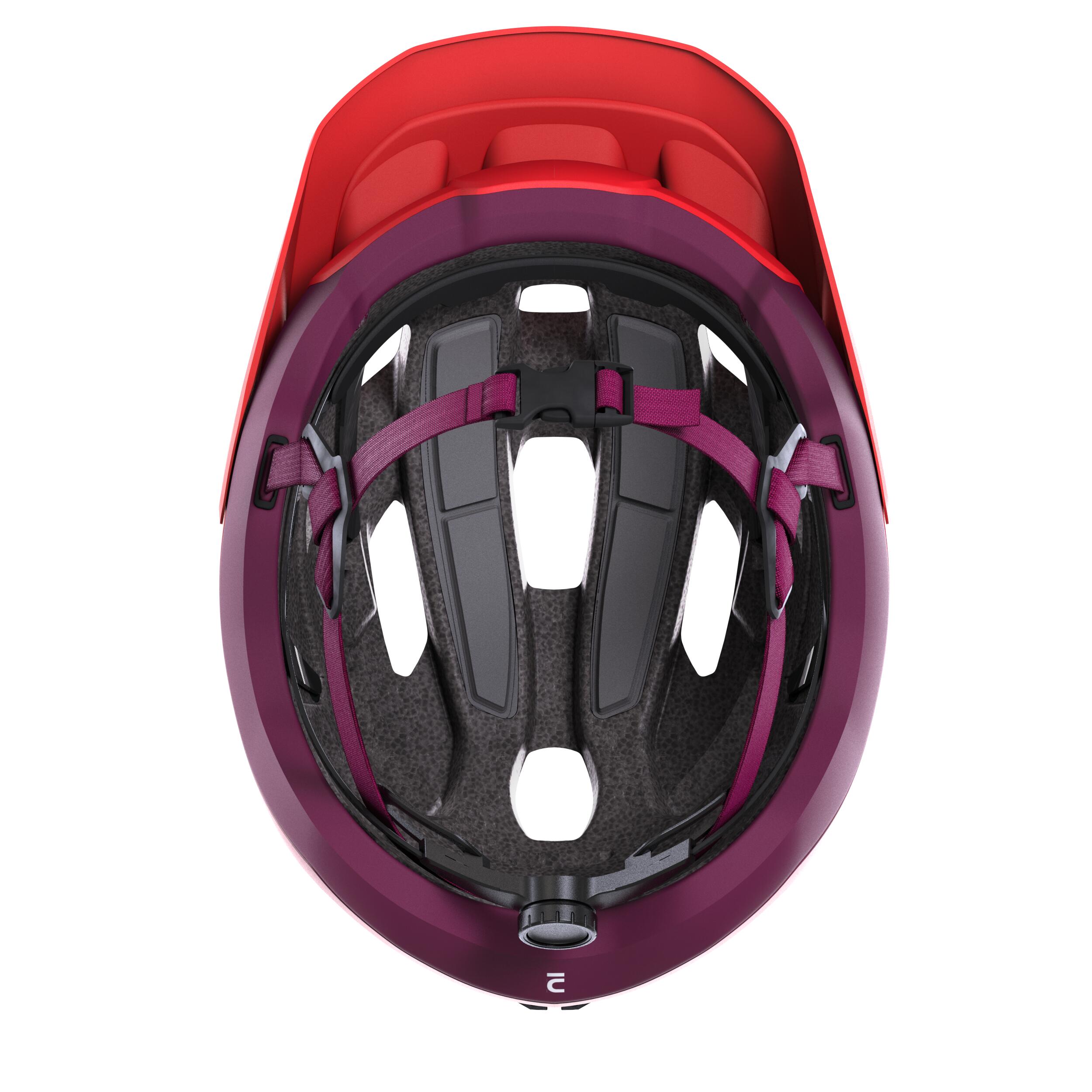 Mountain Biking Helmet EXPL 500 - Pink Ombre 15/18