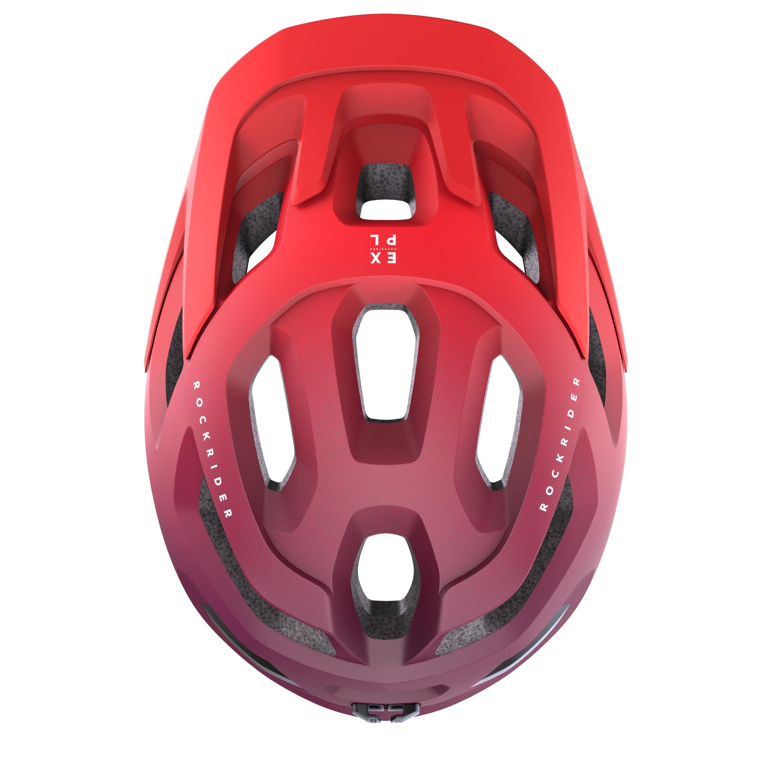 Mountain Biking Helmet EXPL 500 - Pink Ombre 16/18