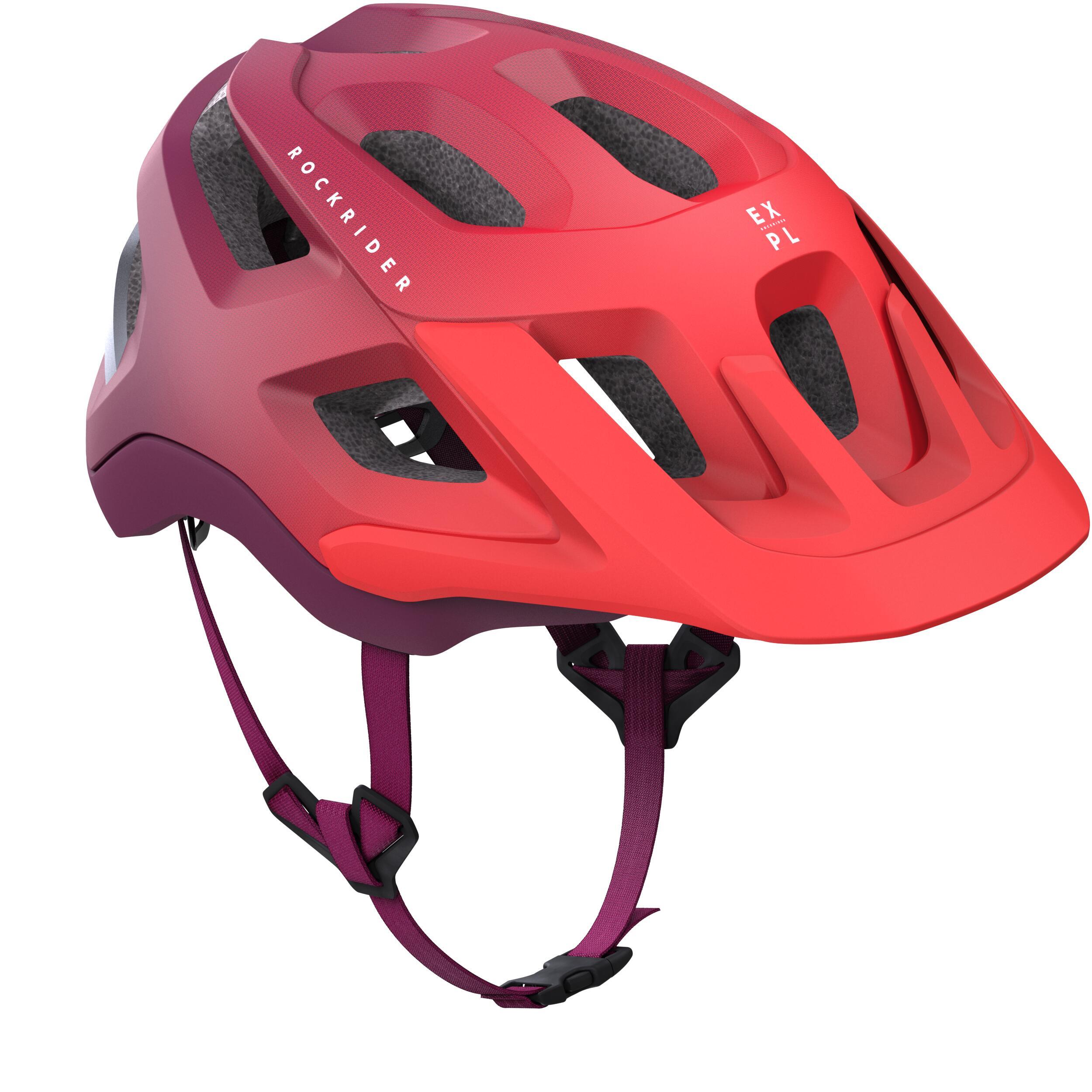 Mountain Biking Helmet EXPL 500 - Pink Ombre 13/18
