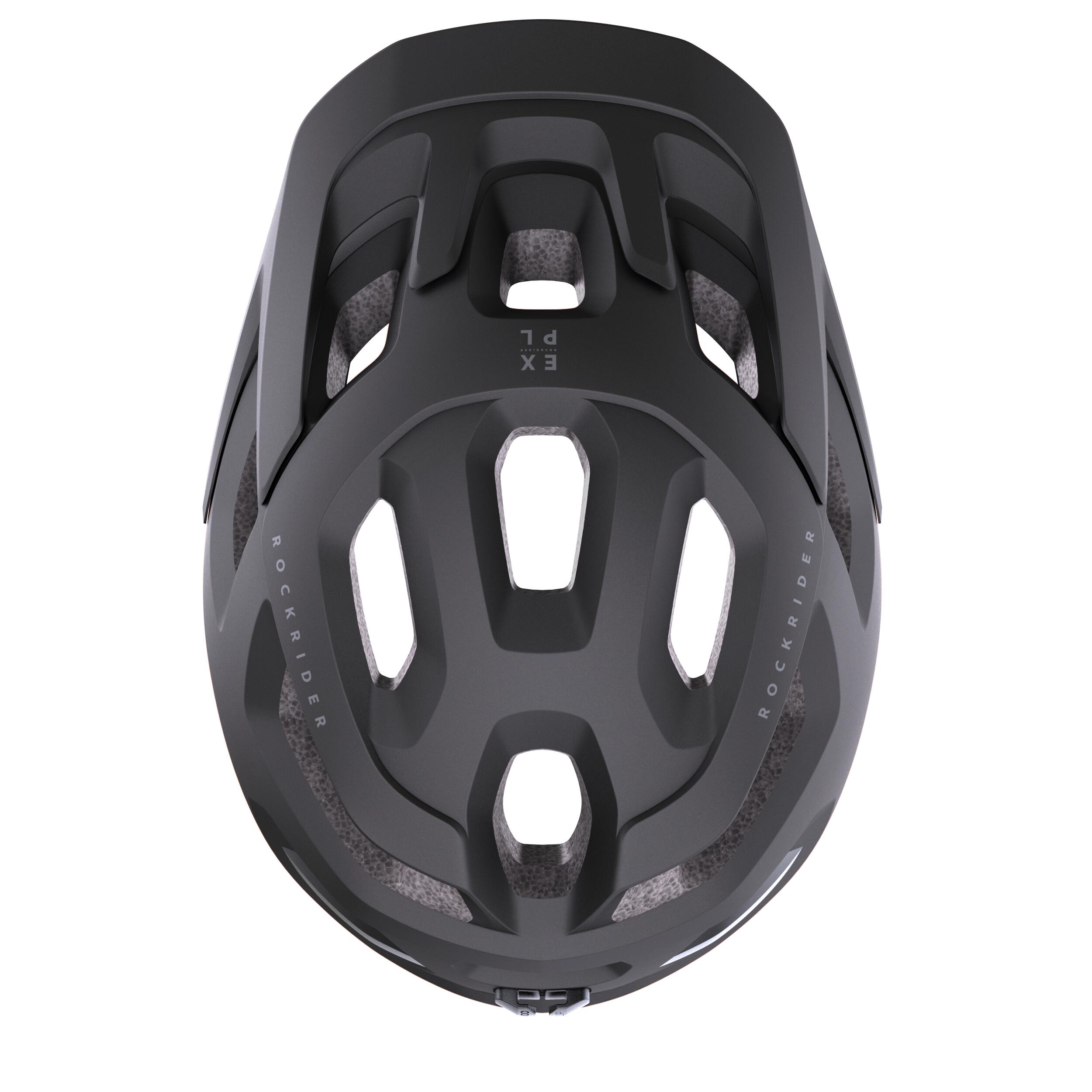 CASQUE VELO VTT EXPL 500 NOIR Decathlon
