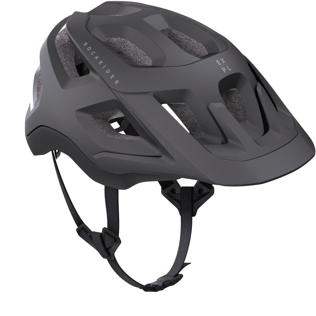 Erwachsene MTB Fahrradhelm - Expl 500 grün 