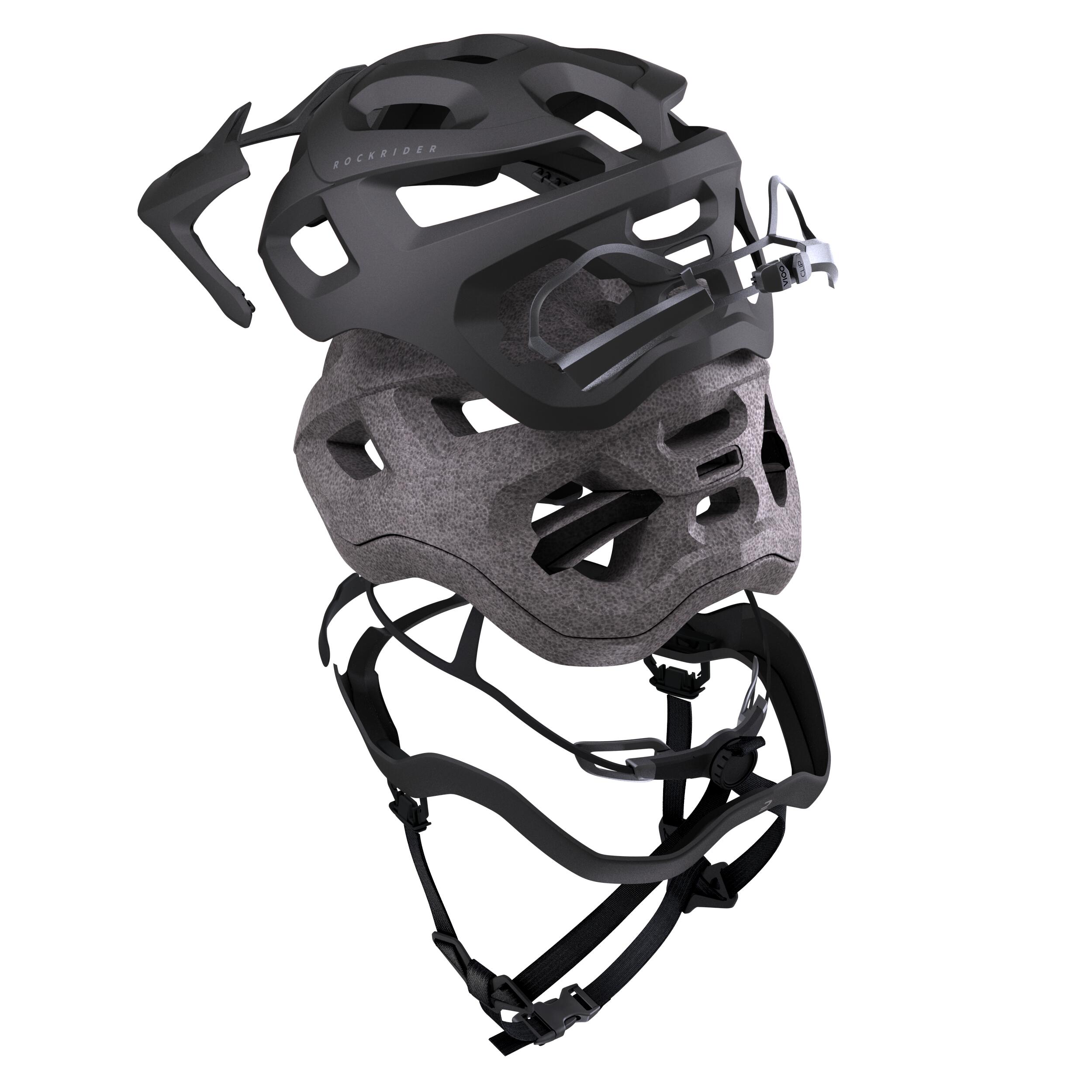 mountain bike helmets black