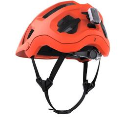 Casco Ciclismo MTB EXPL 500 Naranja Fluorescente