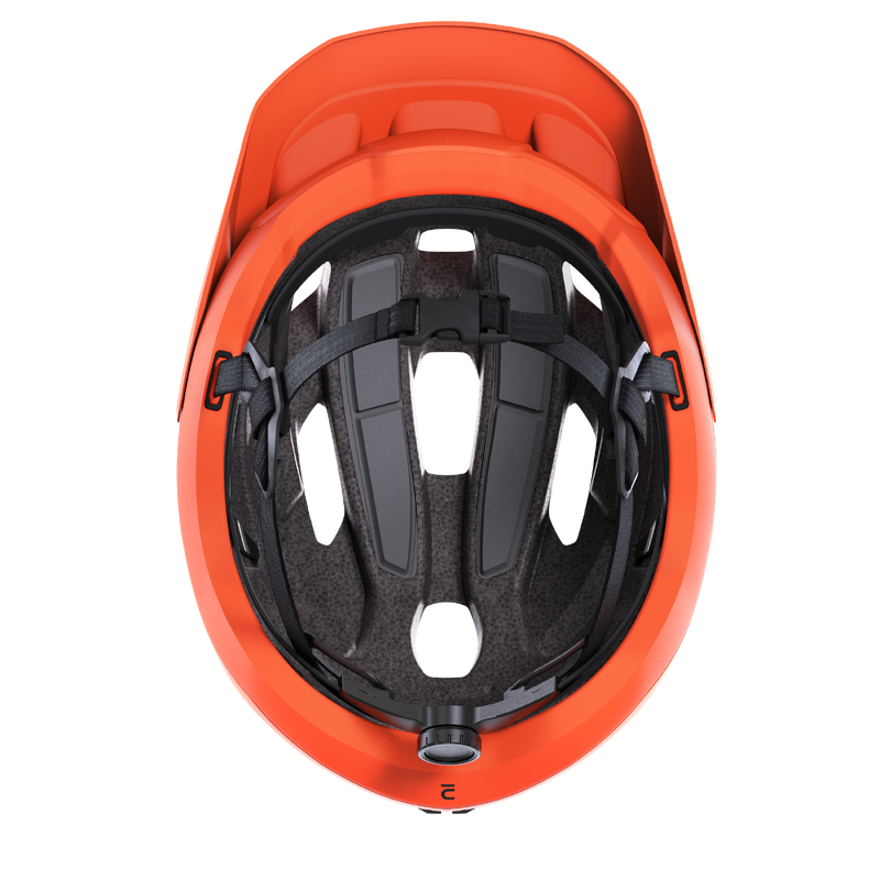 Casque de vélo loisir CAIRN Clarke - mat white - 55/58 cm - ABS - Lampe led intégrée et détachable - Sport