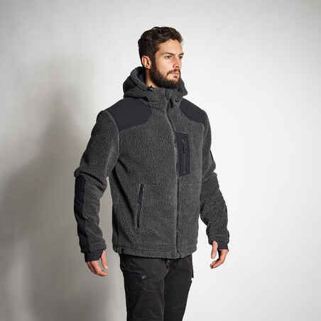 Lovačka jakna Sherpa 900 topla siva