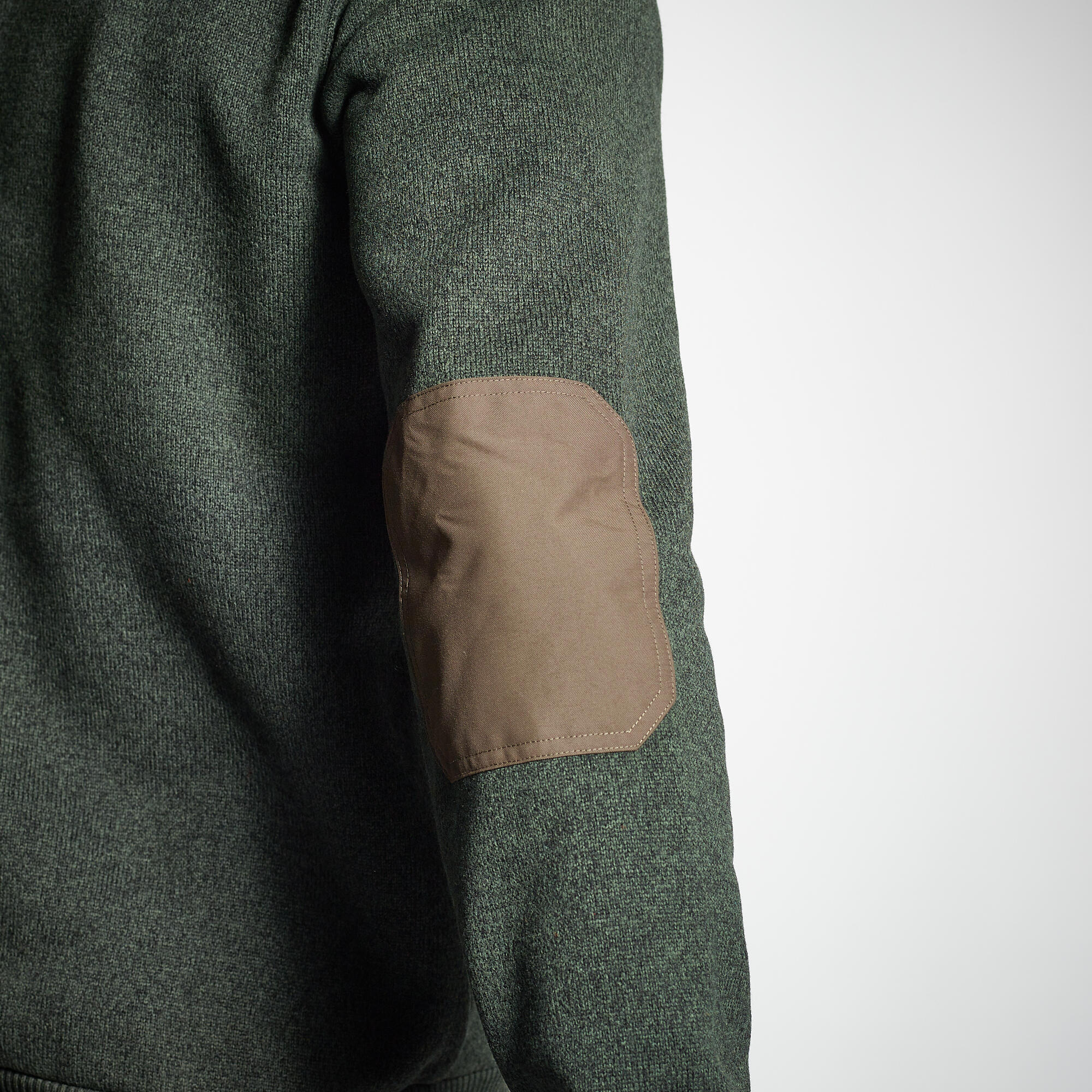 Men's Sweater - 500 Green - SOLOGNAC