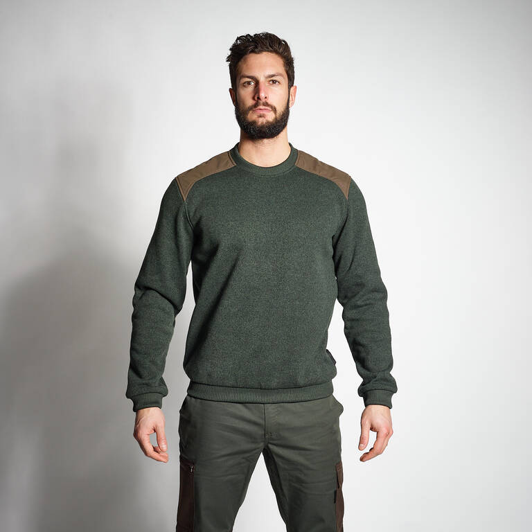 Men Pullover Sweater 500 - Green