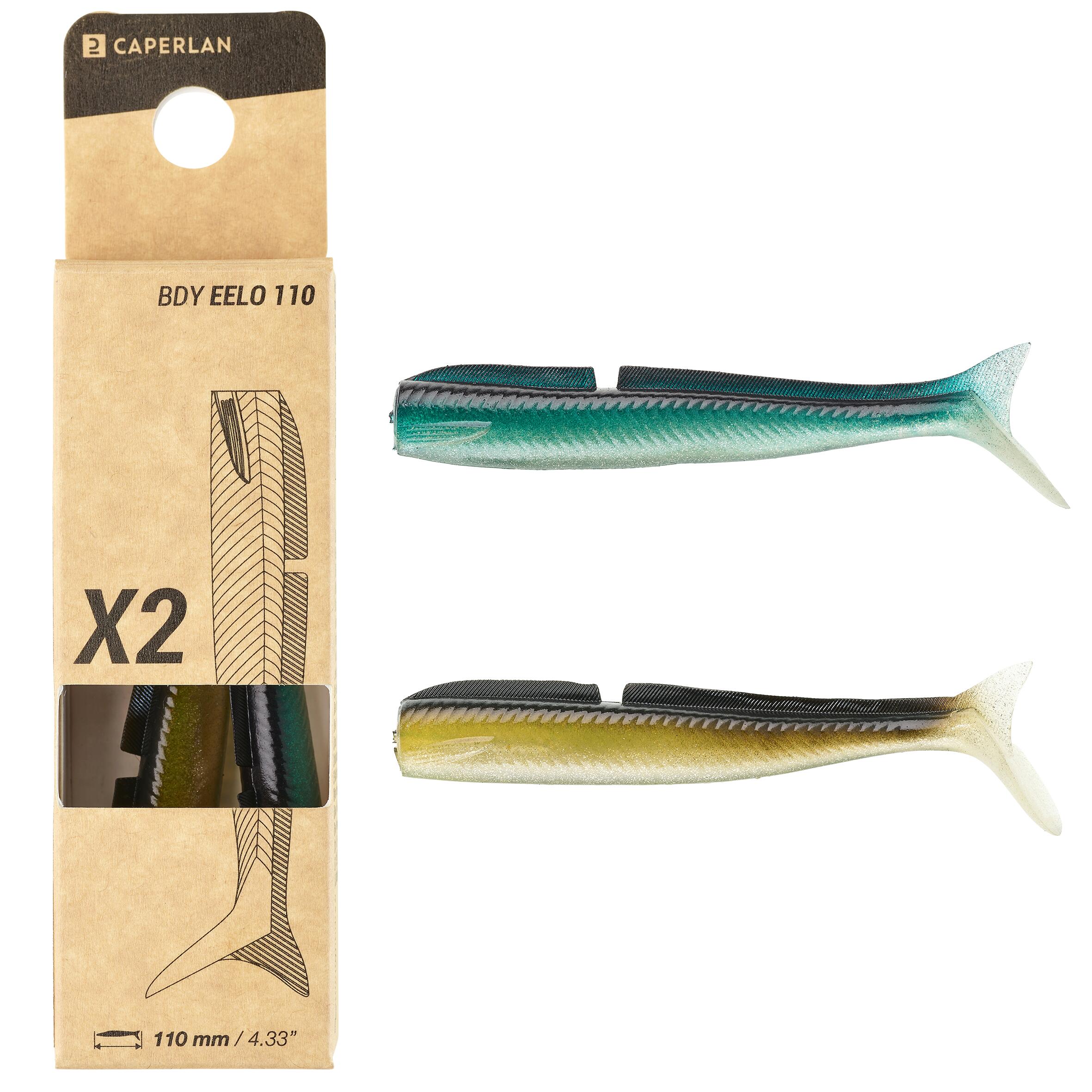 Soft sea fishing lure EELO body 110 X2 2/2