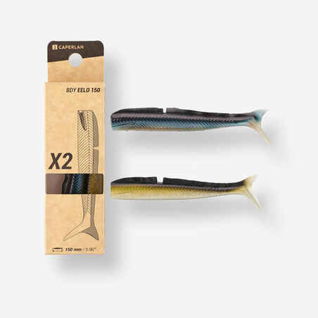 Soft sea fishing lure EELO body 150 X2