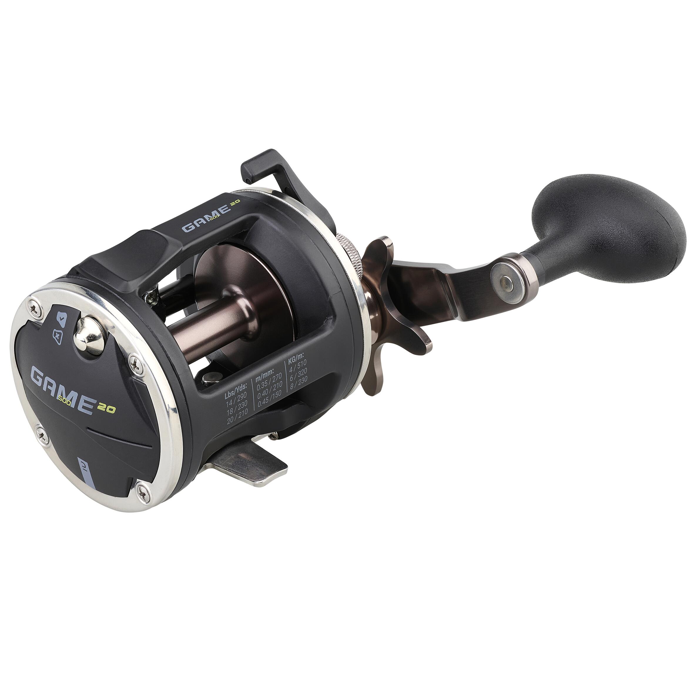 Sea Fishing Trolling Reel GAME R-500 20 1/6